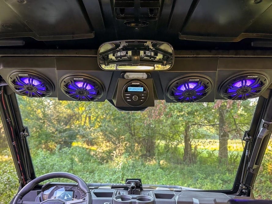 Hoppe Honda Pioneer 1000 Stereo, Mini Roof Top Mount