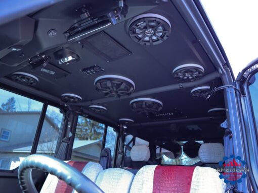 Hoppe Can-am Defender Max Audio Roof, Full Stereo Roof Setup