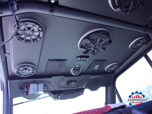 Hoppe Can-am Defender Max Audio Roof, Full Stereo Roof Setup