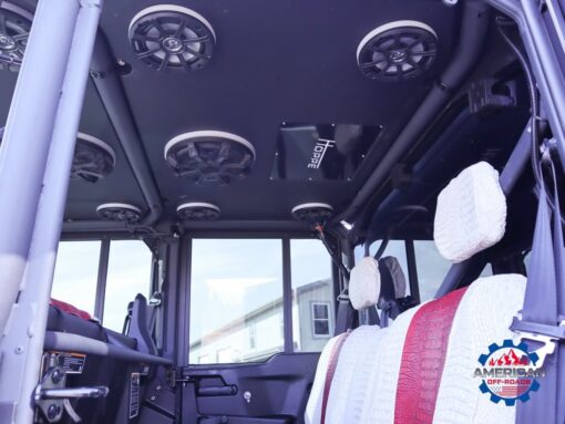 Hoppe Can-am Defender Max Audio Roof, Full Stereo Roof Setup