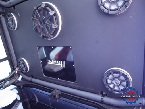 Hoppe Can-am Defender Max Audio Roof, Full Stereo Roof Setup