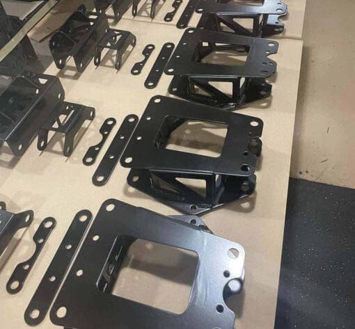 Lm-utv Can-am Maverick X3 Front Gusset Kit, Double Sheer Frame