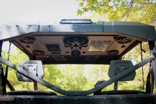 Hoppe Can-am Defender Audio Roof, Full Stereo Roof Setup