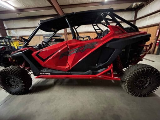 L And W Fabpolaris Rzr Pro Xp 4 Tree Kickers, Nerf Bars