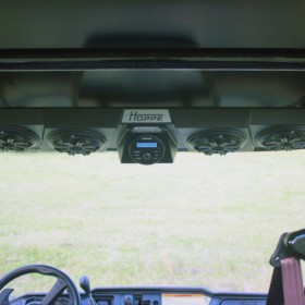 Hoppe Honda Pioneer 1000 Stereo, Mini Roof Top Mount