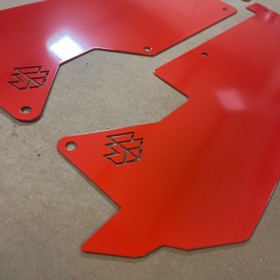 L&w Fab Polaris Rzr Pro Xp Inner Fender Guards, Turbo R Inner Fender Guards, Laser Cut Metal