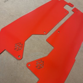 L&w Fab Polaris Rzr Pro Xp Inner Fender Guards, Turbo R Inner Fender Guards, Laser Cut Metal