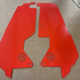 L&w Fab Polaris Rzr Pro Xp Inner Fender Guards, Turbo R Inner Fender Guards, Laser Cut Metal