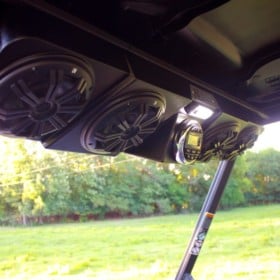 Can-am Defender Stereo, Mini Roof Top Mount