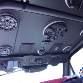 Hoppe Can-am Defender Max Audio Roof, Full Stereo Roof Setup