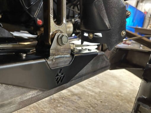L And W Fab Polaris Rzr Xp Series Trailing Arms, Solid Steal