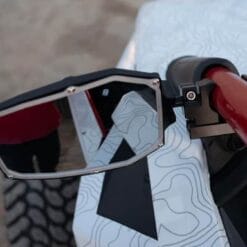 Sector Seven Sawtooth Utv Led Lighted Mirrors, Amber Marker