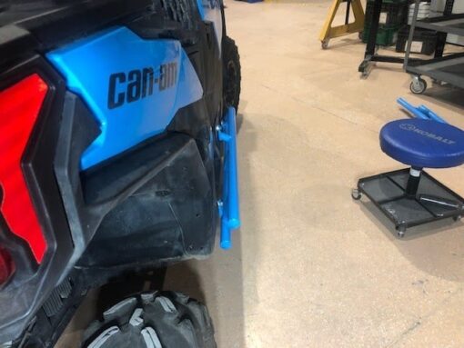 Combined Nerf Bars Rock Sliders For Can-Am Maverick R 2024+, Steel Tree