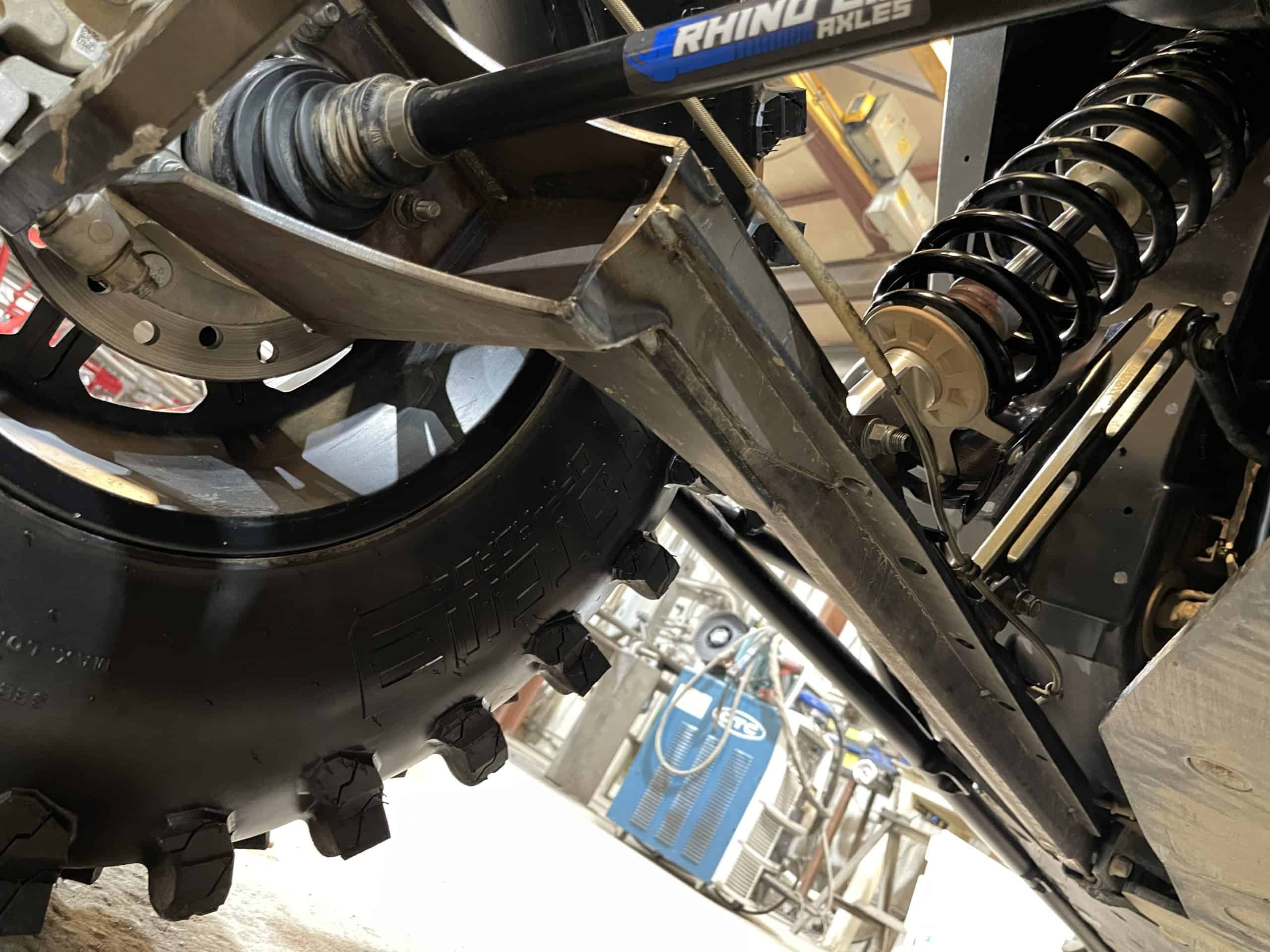 L And W Fab Polaris Rzr Pro Xp Trailing Arms, Solid Steal