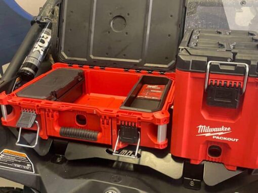Can-am Maverick X3 Tool Box Mount, Packout Mounts