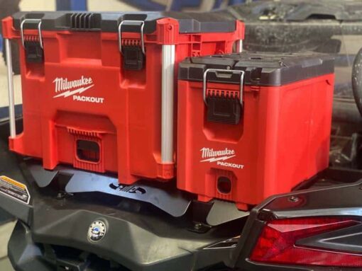 Can-am Maverick X3 Tool Box Mount, Packout Mounts