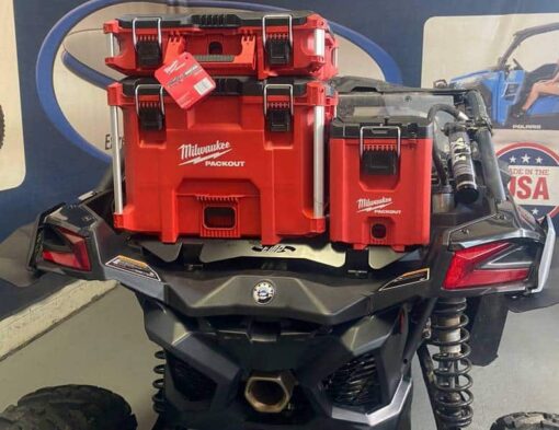 Can-am Maverick X3 Tool Box Mount, Packout Mounts