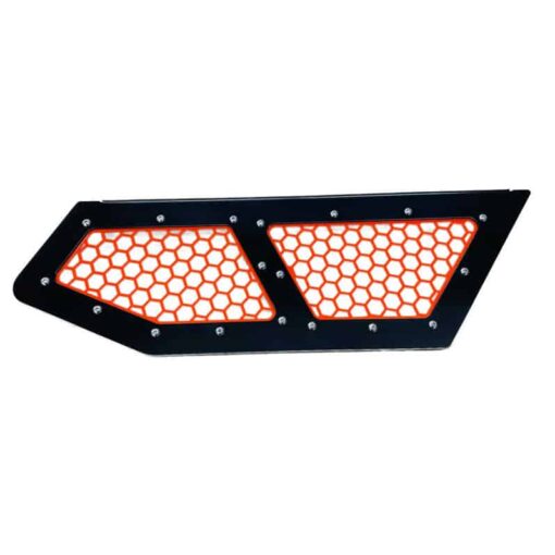 Ajk Offroad Honda Talon Lower Doors, Door Inserts Vented Edition