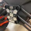 Ajk Offroad Can-am Maverick X3 Radius Rod Plate, Aluminum Rear Bulk Head