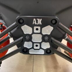 Ajk Offroad Can-am Maverick X3 Radius Rod Plate, Aluminum Rear Bulk Head