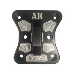 Ajk Offroad Can-am Maverick X3 Radius Rod Plate, Aluminum Rear Bulk Head