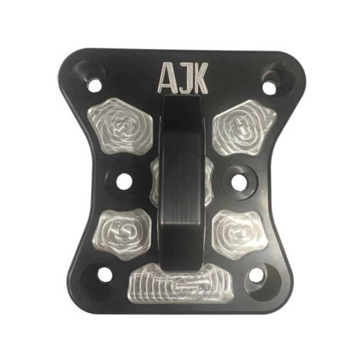 Ajk Offroad Can-am Maverick X3 Radius Rod Plate, Aluminum Rear Bulk Head