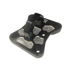 Ajk Offroad Can-am Maverick X3 Radius Rod Plate, Aluminum Rear Bulk Head