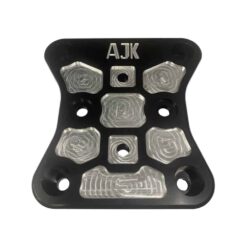 Ajk Offroad Can-am Maverick X3 Radius Rod Plate, Aluminum Rear Bulk Head