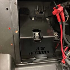 Ajk Offroad Can-am Maverick X3 Dual Battery Box, Oem Location