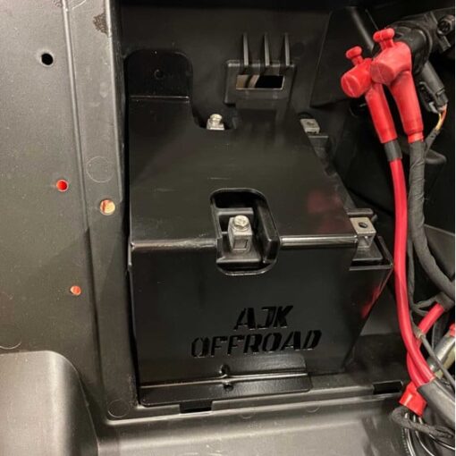 Ajk Offroad Can-am Maverick X3 Dual Battery Box, Oem Location