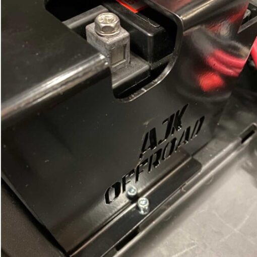Ajk Offroad Can-am Maverick X3 Dual Battery Box, Oem Location