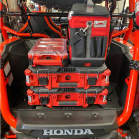 Ajk Offroad Honda Talon Packout Mount, Tool Box Mount