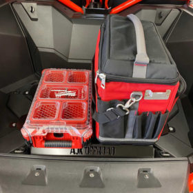 Ajk Offroad Honda Talon Packout Mount, Tool Box Mount