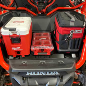 Ajk Offroad Honda Talon Packout Mount, Tool Box Mount