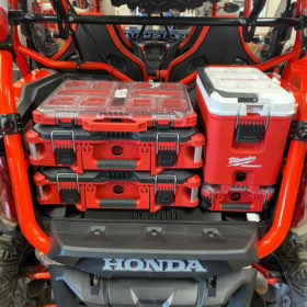 Ajk Offroad Honda Talon Packout Mount, Tool Box Mount