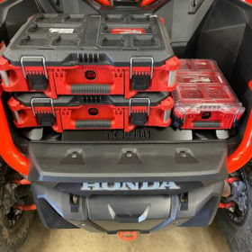 Ajk Offroad Honda Talon Packout Mount, Tool Box Mount