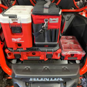 Ajk Offroad Honda Talon Packout Mount, Tool Box Mount