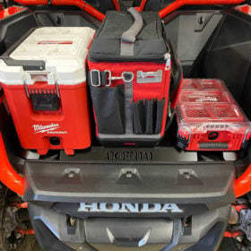 Ajk Offroad Honda Talon Packout Mount, Tool Box Mount