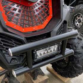 Ajk Offroad Can-am Maverick X3 Bumper, Double Bar Front