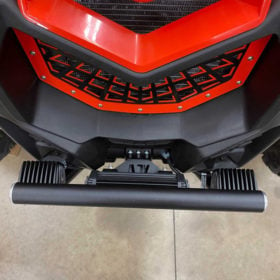 Ajk Offroad Can-am Maverick X3 Bumper, Double Bar Front