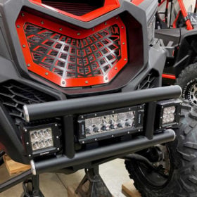 Ajk Offroad Can-am Maverick X3 Bumper, Double Bar Front