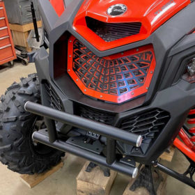 Ajk Offroad Can-am Maverick X3 Bumper, Double Bar Front