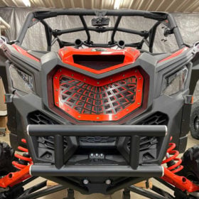 Ajk Offroad Can-am Maverick X3 Bumper, Double Bar Front