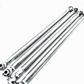 Lm-utv Polaris Rzr Pro R Straight Radius Rods, Solid Billet