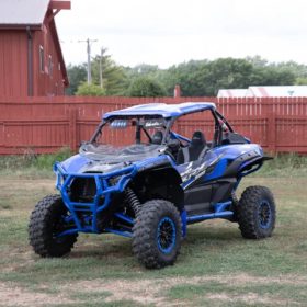 Klock Werks Kawasaki Krx 1000 Half Windshield, Utv Flare Edition.