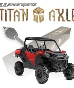 S3 Power Sports Can-am Commander Axles, Titan Edition