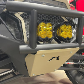 Madigan Motorsports Polaris Rzr Pro Xp Front Bumper, Double Bar Mojave Edition