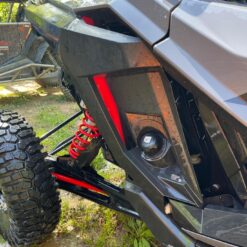 L And W Fab Polaris Rzr Pro R Inner Fender Guards, Laser Cut Metal