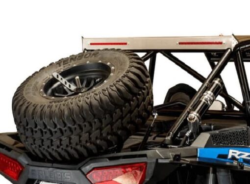Trinity Racing Polaris Rzr Xp Spare Tire Carrier, High Clearance Edition