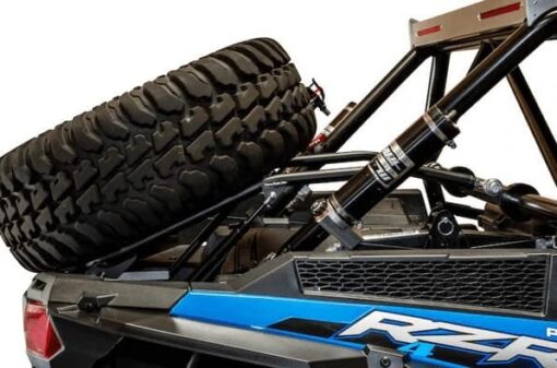 Trinity Racing Polaris Rzr Xp Spare Tire Carrier, High Clearance Edition